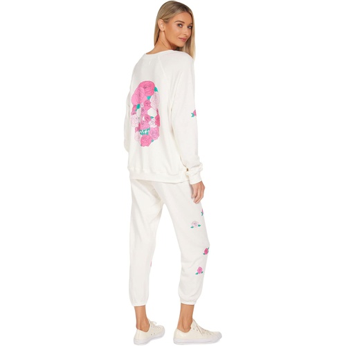  Lauren Moshi Anela Crew Neck Raglan Pullover