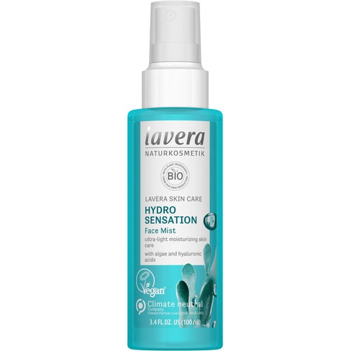  lavera Hydro Sensation Face Spray, with Bio-Algae & Natural Hyaluron Acids, Natural Cosmetics, Vegan