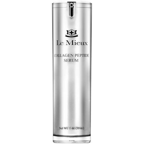  Le Mieux Collagen Peptide Serum - Concentrated, Creamy Anti Aging Face Serum with Skin Contouring Peptides & Moisturizing Hyaluronic Acid, No Parabens or Sulfates (1 oz / 30 ml)