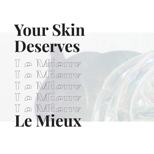  Le Mieux Collagen Peptide Serum - Concentrated, Creamy Anti Aging Face Serum with Skin Contouring Peptides & Moisturizing Hyaluronic Acid, No Parabens or Sulfates (1 oz / 30 ml)