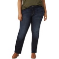 Lee Regular Fit Straight Leg Jeans (Plus)