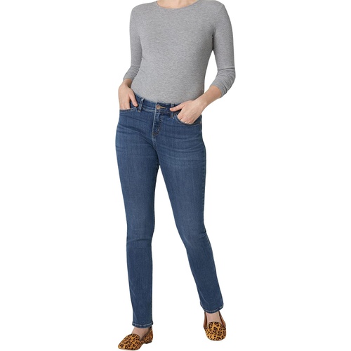  Lee Flex Motion Regular Fit Straight Leg Jeans Mid-Rise