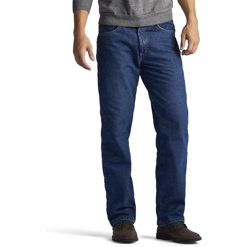  Mens Fleece and Flannel Lined Relaxed-Fit Straight-Leg Jeans