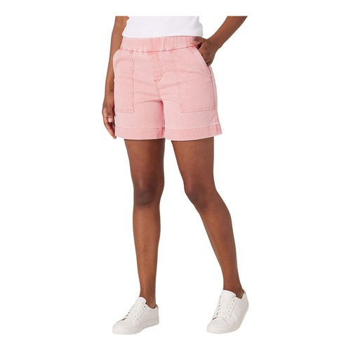  Lee Ultra Lux Pull-On Utility Shorts Relaxed Fit High-Rise