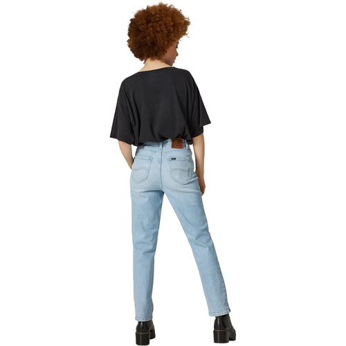  Lee High-Rise Straight Crop