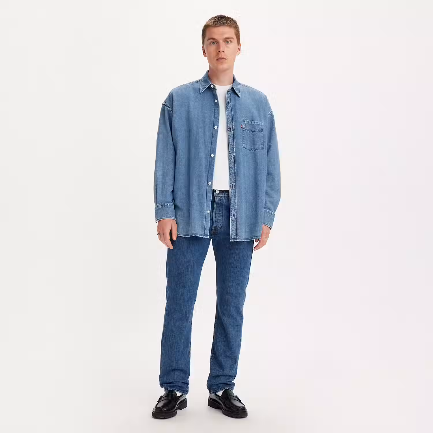 리바이스 Levi's 501 Original Fit Mens Jeans (big & Tall)