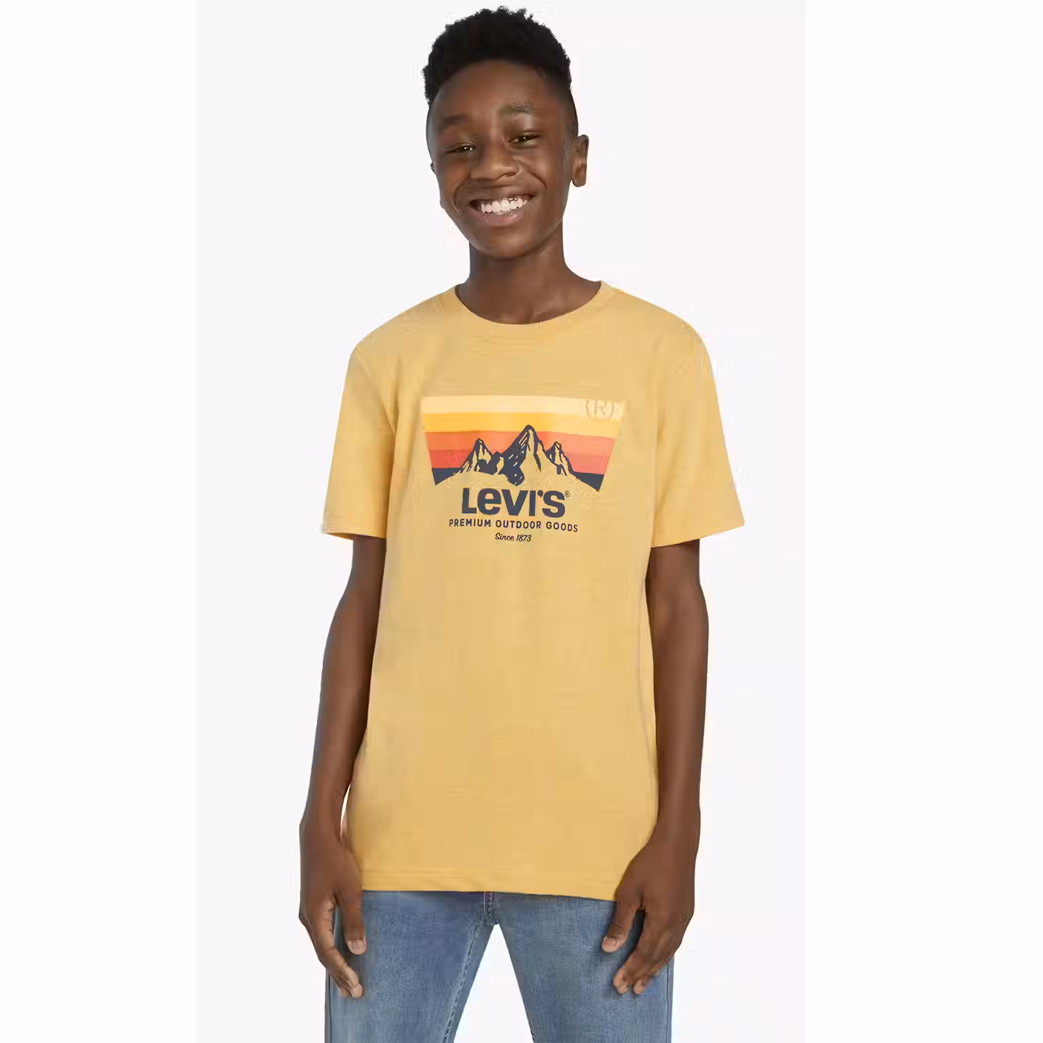 Levis Mountain Batwing Tee Big Boys S-xl