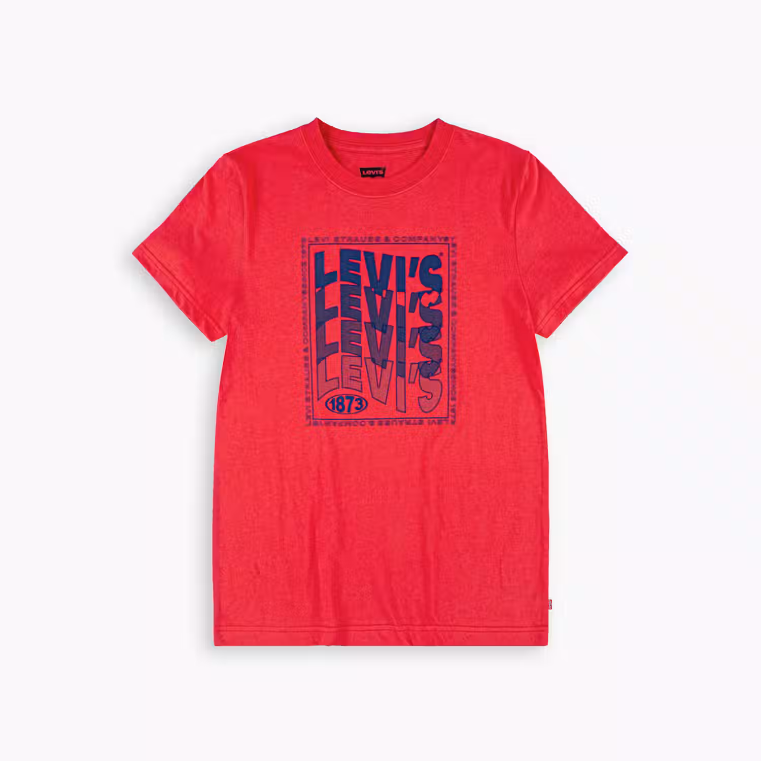 Levis Wavy Logo Tee Big Boys S-xl