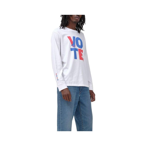 리바이스 Levis Vote Relaxed Fit Long Sleeve Tee Shirt