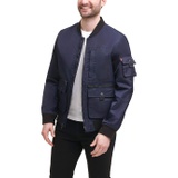 Levis Mens Varsity Bomber Trucker Jacket