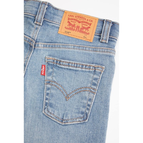 리바이스 Levis Kids 514 Straight Fit Flex Stretch Jeans (Little Kids)