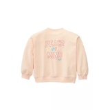 Girls 4-6x Mock Neck Sweatshirt