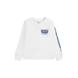 Toddler Boys Long Sleeve Warp Graphic T-Shirt