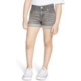 Levis Kids Girlfriend Fit Shorty Shorts (Little Kids)