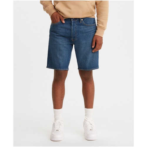 리바이스 Mens 501 Original Hemmed Stretch 9 Jean Shorts