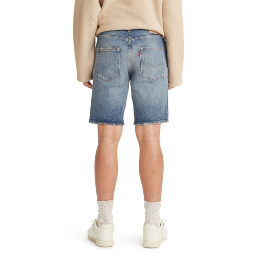 리바이스 Mens 501 Original Hemmed Stretch 9 Jean Shorts