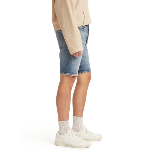 리바이스 Mens 501 Original Hemmed Stretch 9 Jean Shorts