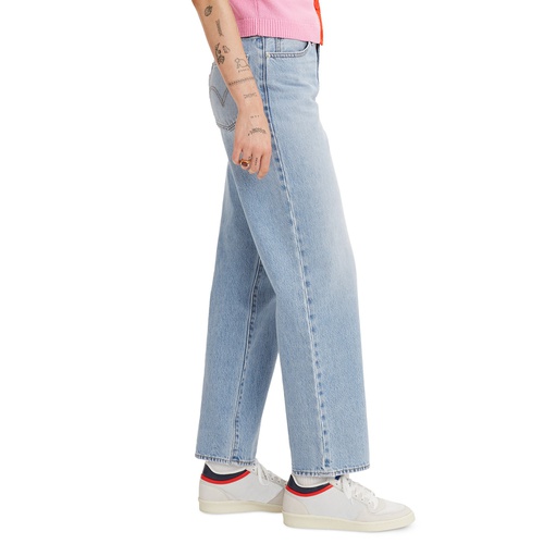 리바이스 Womens Mid Rise Cotton 94 Baggy Jeans