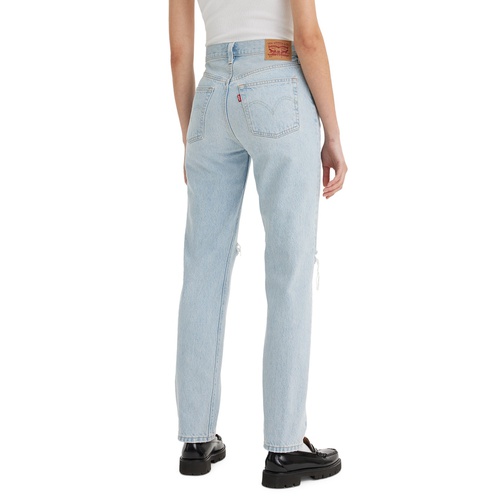 리바이스 Womens 501 Original-Fit Straight-Leg Jeans