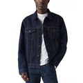 Mens Regular Fit Non-Stretch Denim Trucker Jacket