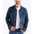 Mens Regular Fit Stretch Denim Trucker Jacket