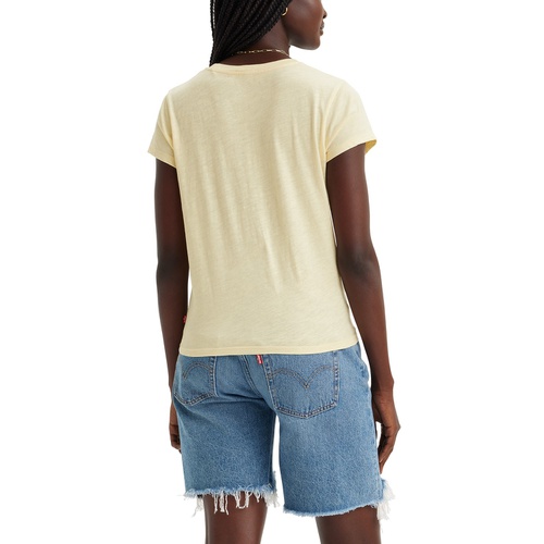 리바이스 Womens Graphic Authentic Cotton Short-Sleeve T-Shirt
