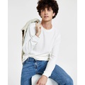 Mens Waffle Knit Thermal Long Sleeve T-Shirt