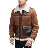 Mens Faux Shearling Shortie Rancher Jacket