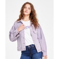 Womens 90s Cotton Trucker Jacket