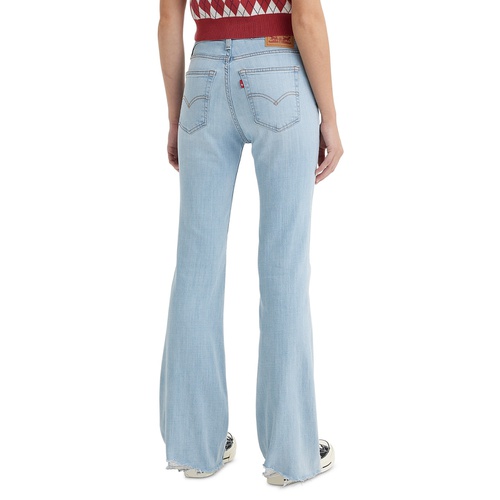 리바이스 Womens 726 High Rise Slim Fit Flare Jeans