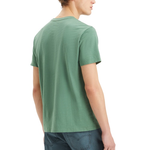 리바이스 Mens Classic Pocket Short Sleeve Crewneck T-shirt