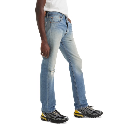 리바이스 Mens 501 Original Fit Button Fly Non-Stretch Jeans