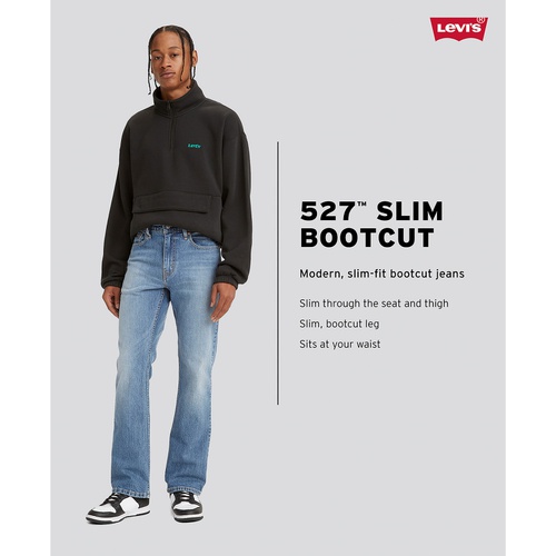리바이스 Mens 527 Slim Bootcut Fit Jeans