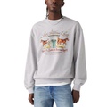 Mens Relaxed Fit Vintage-Style Graphic Sweatshirt