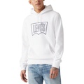 Levi Mens Long Sleeve Batwing Logo Hoodie