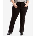 Trendy Plus Size Classic Straight Leg Jeans