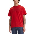 Mens Relaxed Fit Short Sleeve Crewneck Logo Graphic T-Shirt