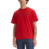 Mens Relaxed Fit Short Sleeve Crewneck Logo Graphic T-Shirt