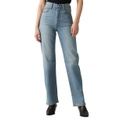 Womens Ribcage High-Rise Straight-Leg Jeans