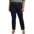 Trendy Plus Size 724 High-Rise Straight-Leg Jeans