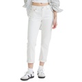 Womens Relaxed Boyfriend Tapered-Leg Jeans