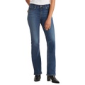 Womens Casual Classic Mid Rise Bootcut Jeans