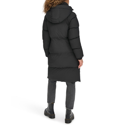 리바이스 Womens Mid-Length Puffer Jacket