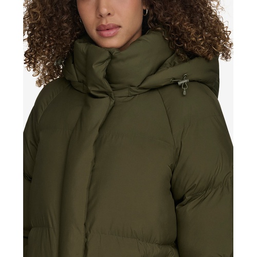 리바이스 Womens Mid-Length Puffer Jacket