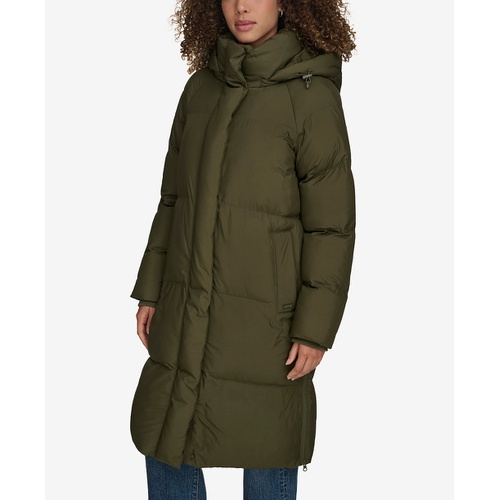 리바이스 Womens Mid-Length Puffer Jacket