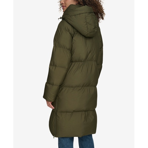 리바이스 Womens Mid-Length Puffer Jacket