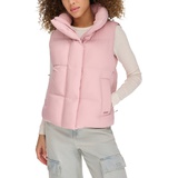 Womens Stand Collar Puffer Vest