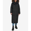 Womens Extra Long Quilted Parka