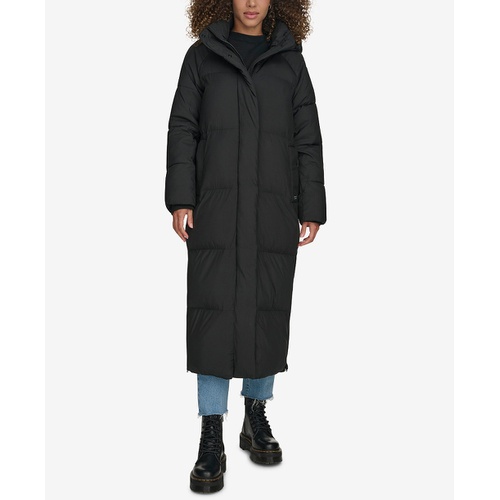 리바이스 Womens Extra Long Quilted Parka