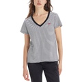 Womens Perfect Cotton V-Neck Short-Sleeve T-Shirt